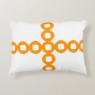 Coussins Décoratifs Design moderne élégant Orange Design unique
