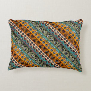 Coussins Décoratifs Design motif aztèque coloré