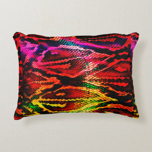 Coussins Décoratifs Design motif coloré vif avec un abstrait