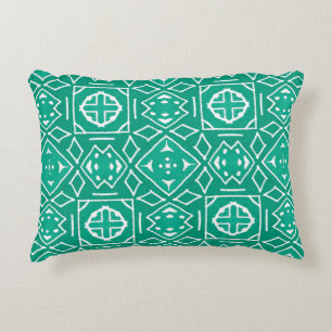Coussins Décoratifs Dessin d'art africain. Impression tribale. Ikat Ch