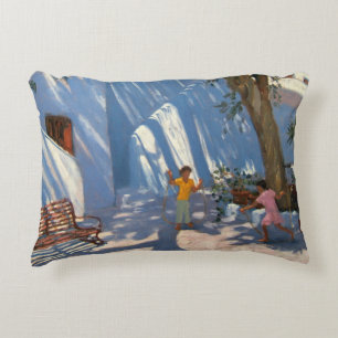 Coussins Décoratifs Deux filles sautant Mykonos