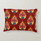 Coussins Décoratifs Diable avec trident (Dos)