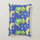 Coussins Décoratifs Dinosaure Bleu (Dos(Vertical))