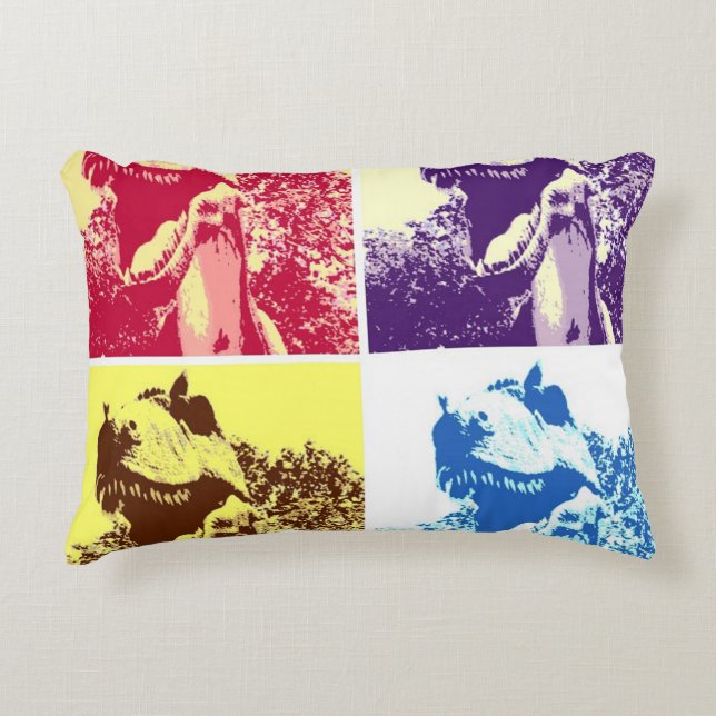 Coussins Décoratifs Dinosaure T-Rex (Devant)