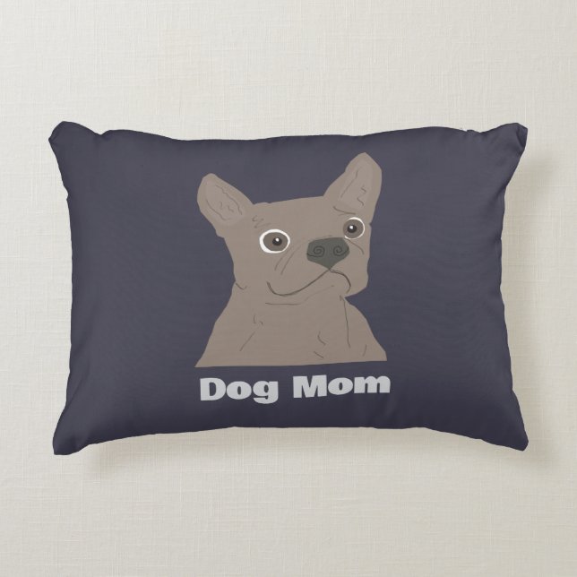 Coussins Décoratifs Dog Mom (Devant)