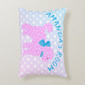 Coussins Décoratifs Doodle Chien bébé Jeune fille (Devant(Vertical))