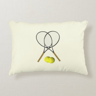 Coussins Décoratifs Double Tennis Crème