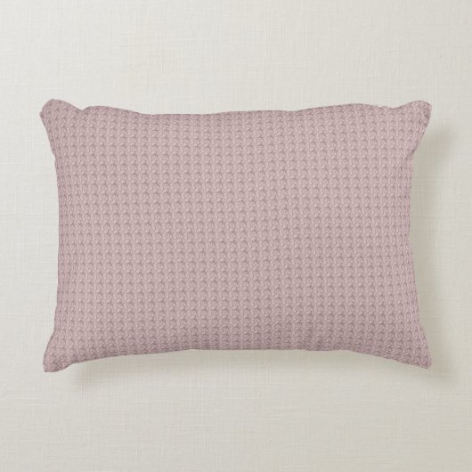 Coussins Décoratifs Douce Chambre Rose Pastel au Crochet pour Bébé  (Devant)