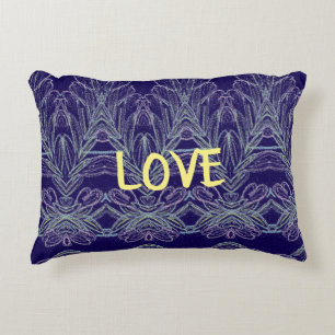 Coussins Décoratifs Douces Volutes Amour (Violet)