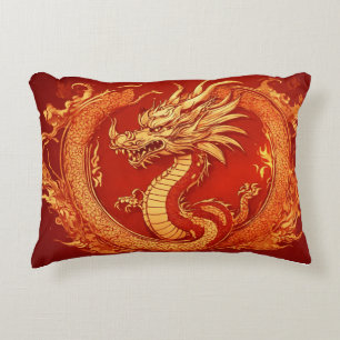Coussins Décoratifs "Dragon Comfort : Libérez vos rêves avec Dragan P