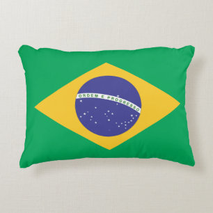 Coussins Décoratifs Drapeau Brasil