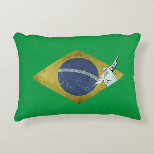 Coussins Décoratifs Drapeau brésilien