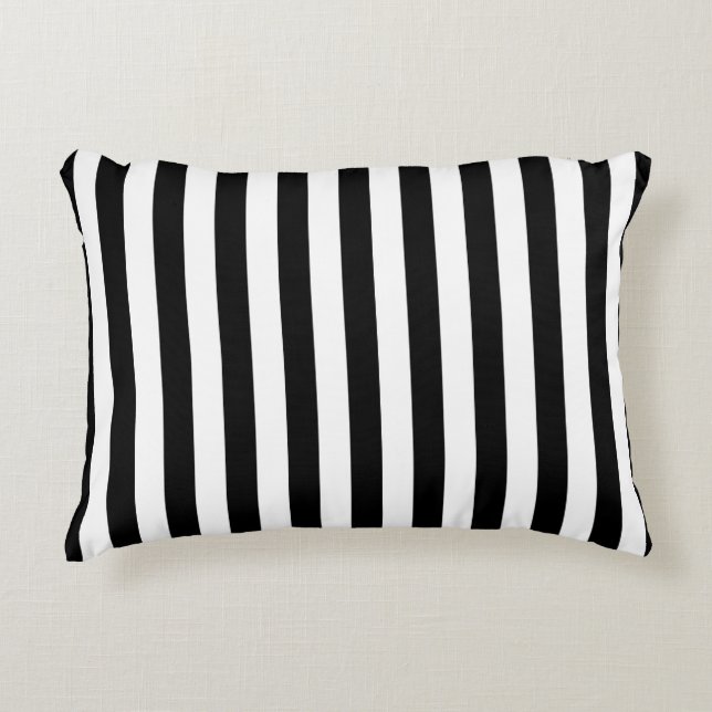 Coussins Décoratifs drapeau de Cornouailles rayures noir blanc motif d (Devant)