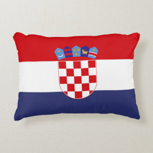 Coussins Décoratifs Drapeau de Croatie