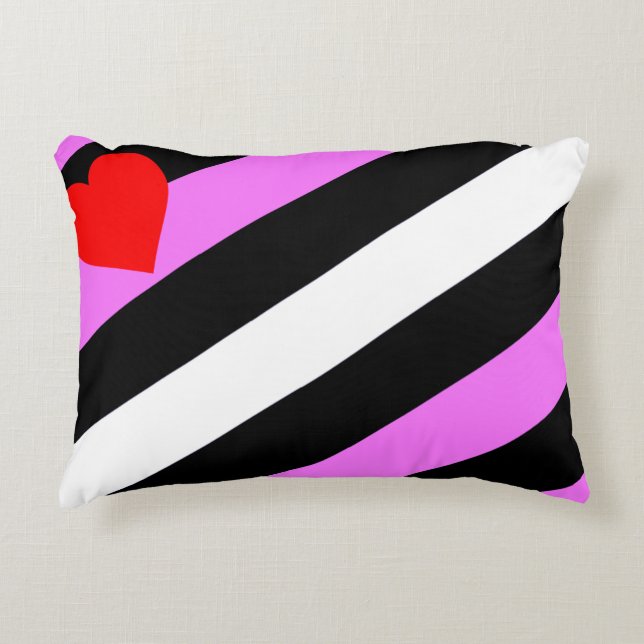 Coussins Décoratifs Drapeau de fierté de fille de cuir (Devant)