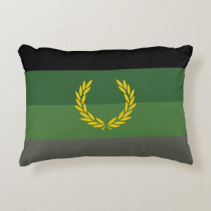 Coussins Décoratifs Drapeau de fierté de l'uniforme militaire