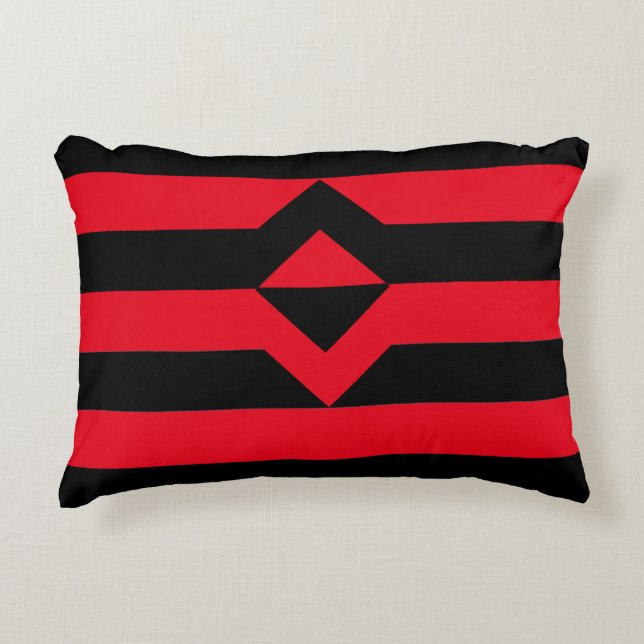 Coussins Décoratifs Drapeau de fierté du poing (Devant)