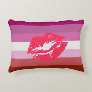 Coussins Décoratifs Drapeau de la fierté lesbienne