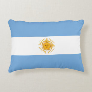 Coussins Décoratifs Drapeau de l'Argentine