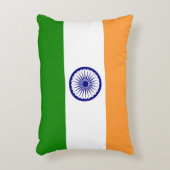 Coussins Décoratifs Drapeau de l'Inde (Devant(Vertical))