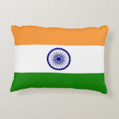 Coussins Décoratifs Drapeau de l'Inde (Dos)