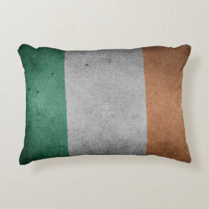 Coussins Décoratifs Drapeau de l'Irlande style Grunge