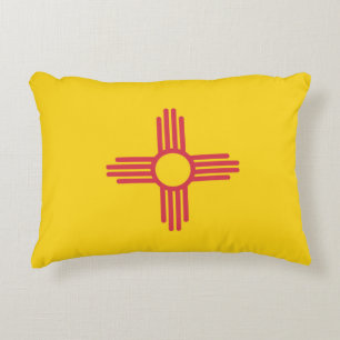 Coussins Décoratifs Drapeau d'État du Nouveau-Mexique, États-Unis