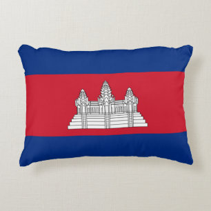 Coussins Décoratifs drapeau du Cambodge