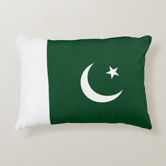 Coussins Décoratifs Drapeau du Pakistan (Devant)