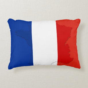 Coussins Décoratifs drapeau français