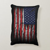 Coussins Décoratifs Drapeau Grunge U.S.A (Dos(Vertical))