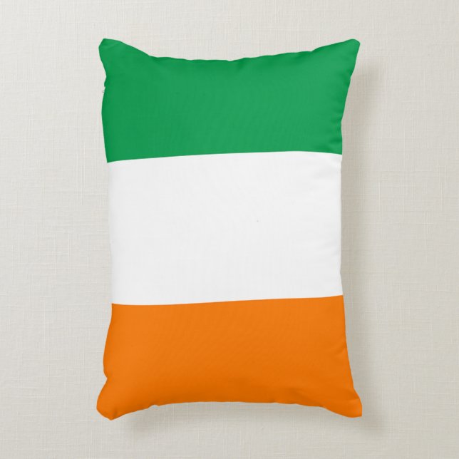 Coussins Décoratifs drapeau irlandais (Devant(Vertical))