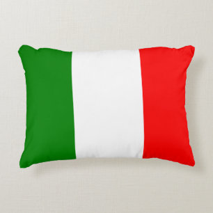 Coussins Décoratifs Drapeau italien de d'Italia Tricolore de l'Italie