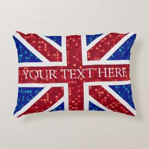 Coussins Décoratifs Drapeau Union Jack Grande-Bretagne