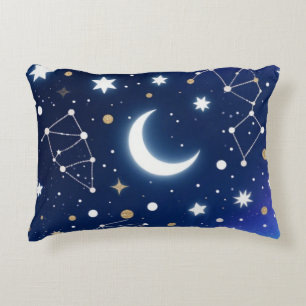 Coussins Décoratifs Dreamy Starry Night Sky Thaillow Oreiller - Célest