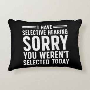 Coussins Décoratifs Drôle Dit Art Pour Les Gens Sarcastiques Hommes Fe