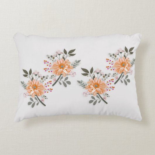Coussins Décoratifs Duo fleuri (Devant)