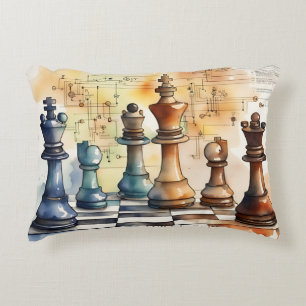 Coussins Décoratifs Échecs