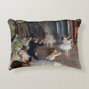 Coussins Décoratifs Edgar Degas - La répétition de ballet sur scène