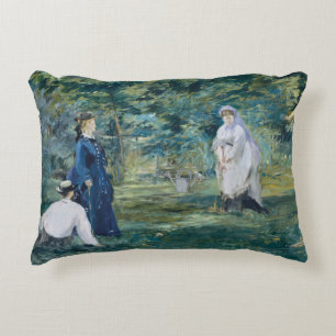 Coussins Décoratifs Edouard Manet - Un jeu de Croquet