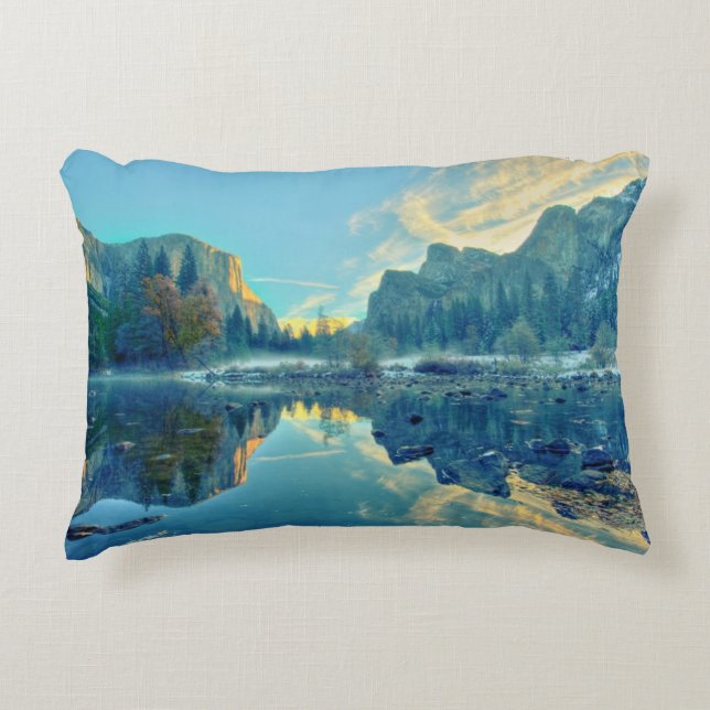 Coussins Décoratifs EL Capitan et réflexion de trois frères (Devant)