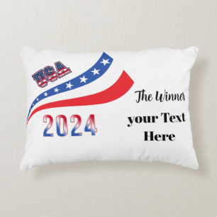 Coussins Décoratifs Élection 2024