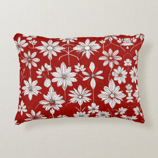 Coussins Décoratifs Élégance florissante : Oreiller à lancer floral