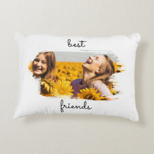 Coussins Décoratifs Elégant 2 BFF Meilleurs Amis Pour Toujours