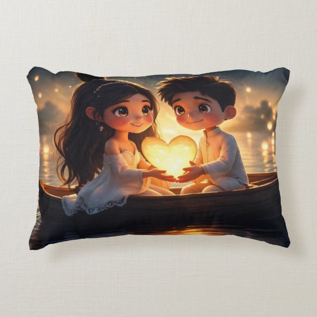 Coussins Décoratifs Elegant Aesthetic Throw Pillow - Decorative Accent (Devant)