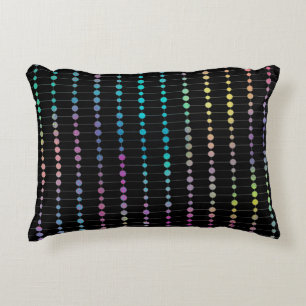 Coussins Décoratifs Elegant Modern Colorful Beads Circles Dots Pattern
