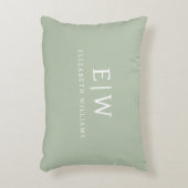 Coussins Décoratifs Élégant professionnel simple Monogramme minimalist (Devant(Vertical))