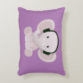 Coussins Décoratifs Elephant aime la musique (Devant(Vertical))