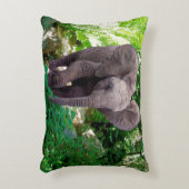 Coussins Décoratifs Eléphant et jungle (Devant(Vertical))