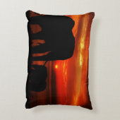 Coussins Décoratifs Elephants at Sunset (Dos(Vertical))